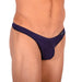 DOREANSE Mens Thongs Soft Cotton String Navy 1392 9 - SexyMenUnderwear.com