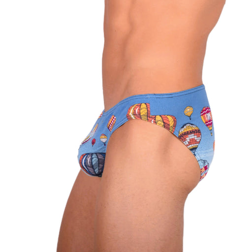 Doreanse Printed soft Casual mini speedo cut Briefs 1319 8 - SexyMenUnderwear.com