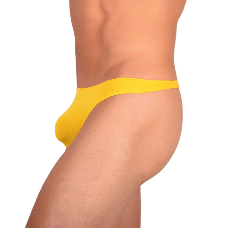 Doreanse Thongs Hang Loose Low - Rise Lean Cut Cotton Thong Yellow 1280 123