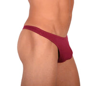 Doreanse Thongs Hang Loose Low - Rise Lean Cut Thong Bordeaux Red 1280 122