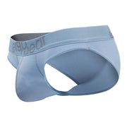ErgoWear Bikini Brief HIP Low - Rise Stretchy Briefs Seamed Pouch Cool Blue 15036