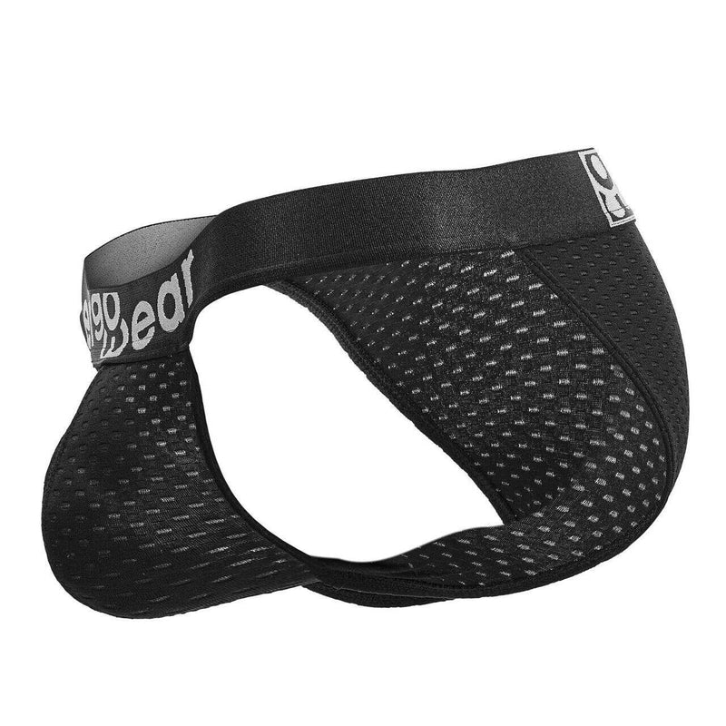 ErgoWear Bikini Brief MAX Flow 3D Pouch Micro - Perforated Briefs in Black 16883