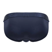 ErgoWear Bikini Briefs MAX XX Stretchy Elastic Low - Rise Brief Dark Blue 1634 - SexyMenUnderwear.com