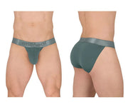 ErgoWear Bikini Briefs MAX XX Stretchy Elastic Low - Rise Brief Light Teal 16264