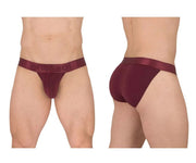 ErgoWear Bikini Briefs MAX XX Stretchy Elastic Low - Rise Brief Pomegranate 16221