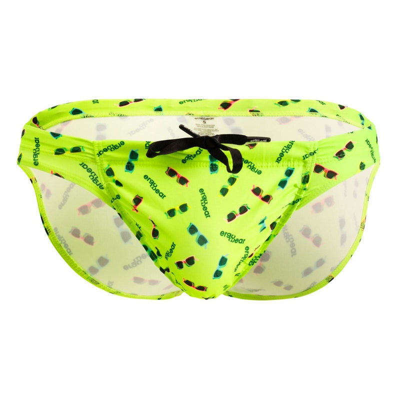 ErgoWear Bikini - Cut FEEL SW Swim Briefs Roomy Pouch in Sunglasses Yellow 17624