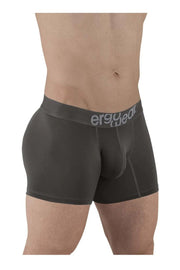 ErgoWear Boxer HIP Trunks Low - Rise Stretchy Boxer Seamed Pouch Shark Gray 14951
