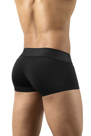 ErgoWear Boxer MAX Bold Stretch Trunks With Supportive Pouch in Black 1748 1362