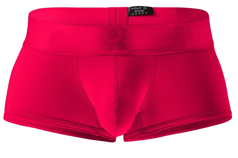 ErgoWear Boxer MAX Bold Stretch Trunks With Supportive Pouch in Red 1744 1363