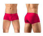 ErgoWear Boxer MAX Bold Stretch Trunks With Supportive Pouch in Red 1744 1361