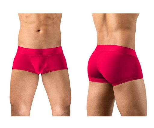 ErgoWear Boxer MAX Bold Stretch Trunks With Supportive Pouch in Red 1744 1361