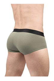 ErgoWear Boxer Trunks MAX Flow Micro Perforated Mesh in Smoke Green 16793