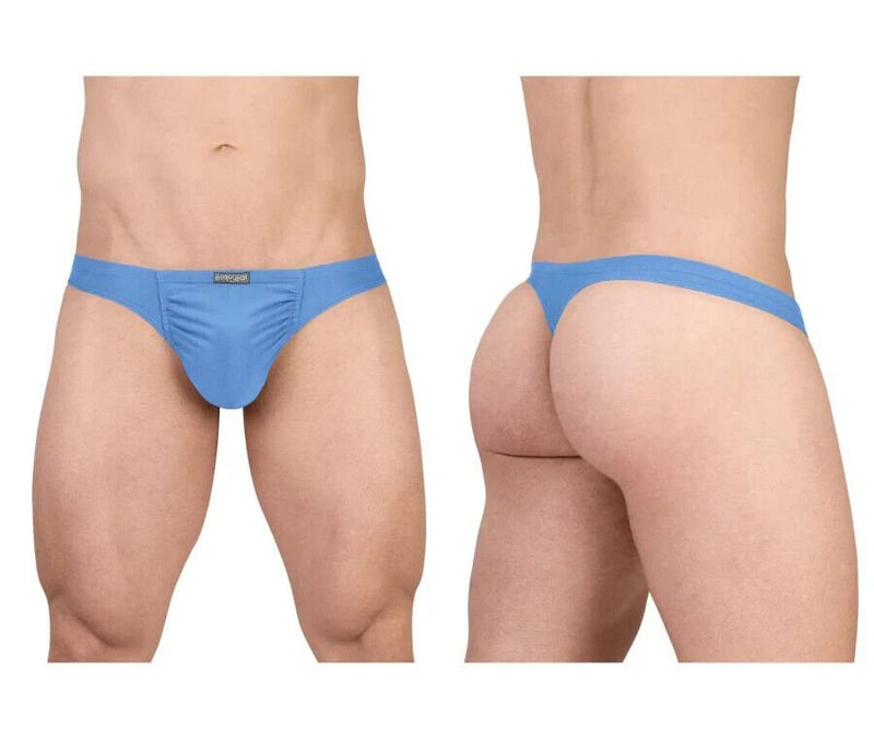 ErgoWear Cotton Thong FEEL GR8 Pouch Lightweight Thongs Light Blue 1730 1212