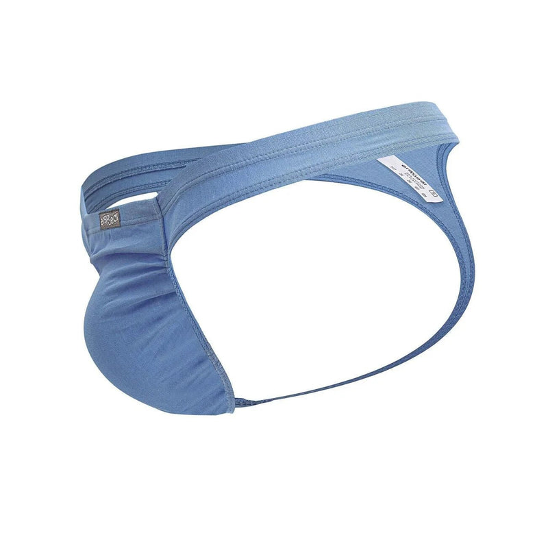ErgoWear Cotton Thong FEEL GR8 Pouch Lightweight Thongs Light Blue 1730 1215