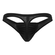ErgoWear Cotton Thongs FEEL GR8 Pouch Lightweight Thong Black 1726 1213