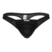 ErgoWear Cotton Thongs FEEL GR8 Pouch Lightweight Thong Black 1726 1212