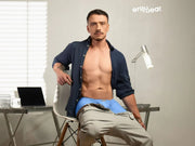 ErgoWear Cotton Trunk Feel GR8 Mini Boxer Snug Fit in Light Blue 1732 1224