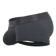 ErgoWear Elastic Boxer Trunks MAX XX 3D-Pouch Hyper Soft in Dark Gray 1289 64