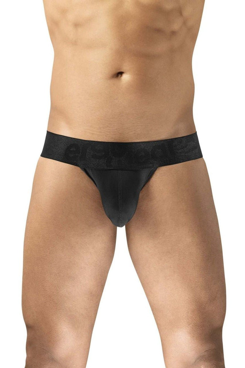 ErgoWear G - String MAX Bold Stretch Thong With Supportive Pouch in Black 1746 1395