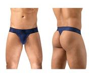 ErgoWear G - String MAX Bold Stretch Thong With Supportive Pouch in Navy 1738 1375