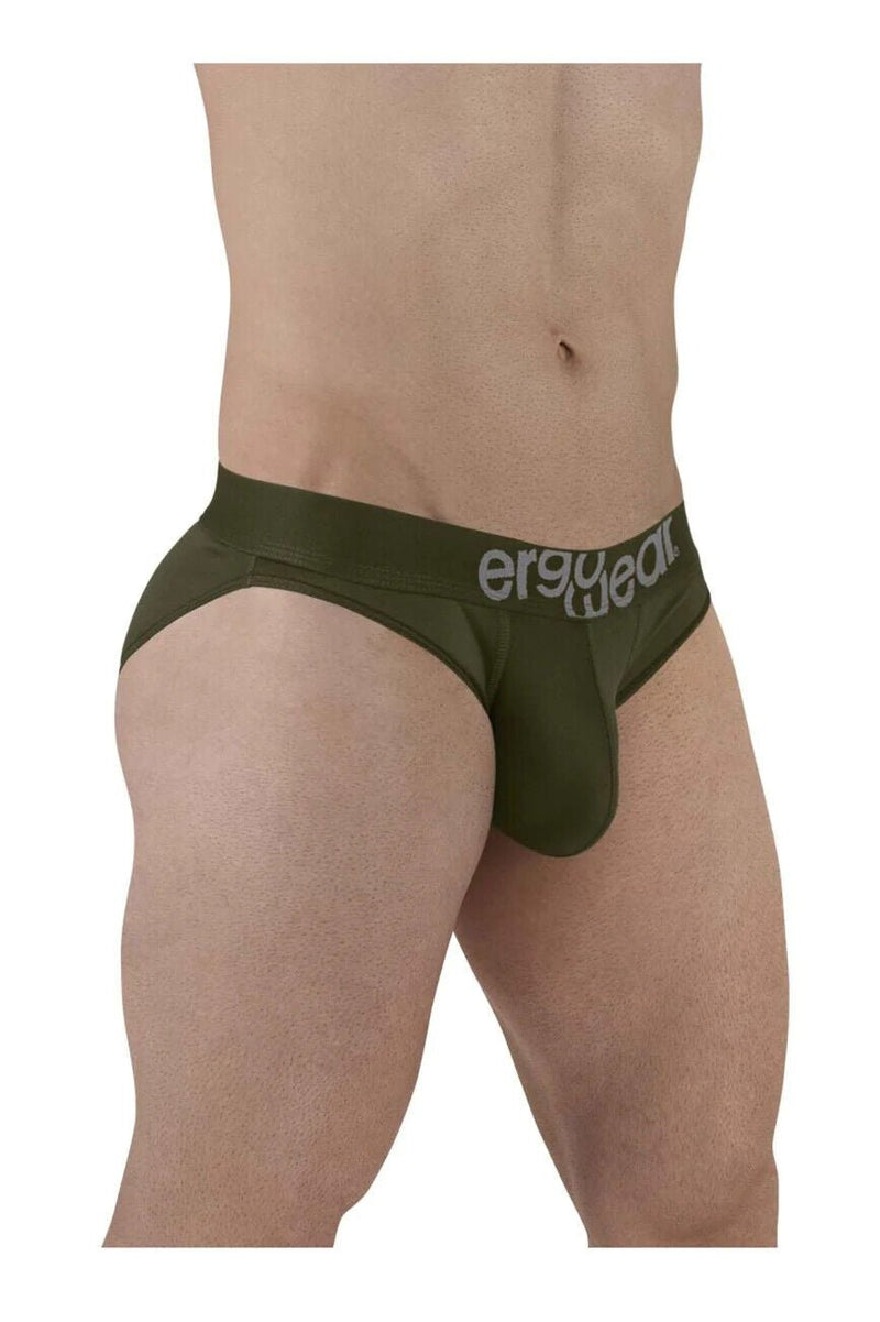 ErgoWear HIP Bikini Briefs Stretchy Low - Rise Brief Seamed Pouch Cypress 14973