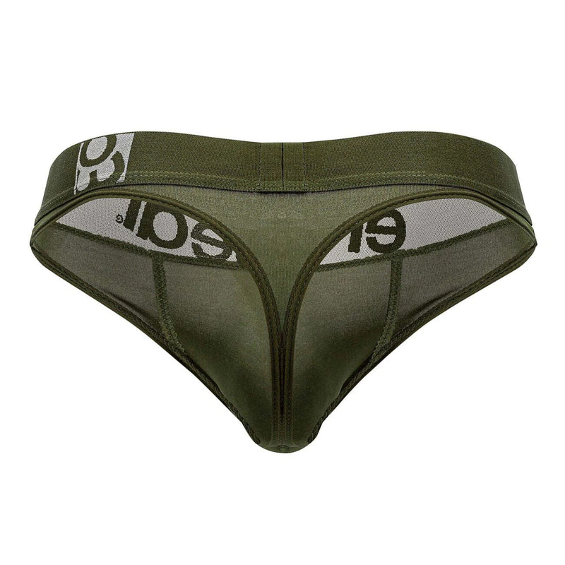 ErgoWear HIP Thongs Stretchy Quick - Dry Soft Microfibre Cypress Green Thong 14966