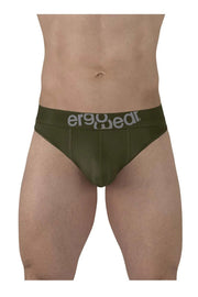 ErgoWear HIP Thongs Stretchy Quick - Dry Soft Microfibre Cypress Green Thong 14965