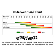 ErgoWear Long Boxer Briefs MAX Bold Mid - Cut Stretchy Blue Navy 1741 27