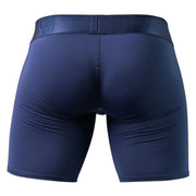 ErgoWear Long Boxer Briefs MAX Bold Mid - Cut Stretchy Blue Navy 1741 25