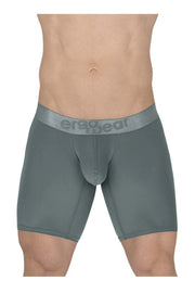 ErgoWear Long Length Boxer Briefs MAX XX Stretchy Mid - Cut Light Teal 16284