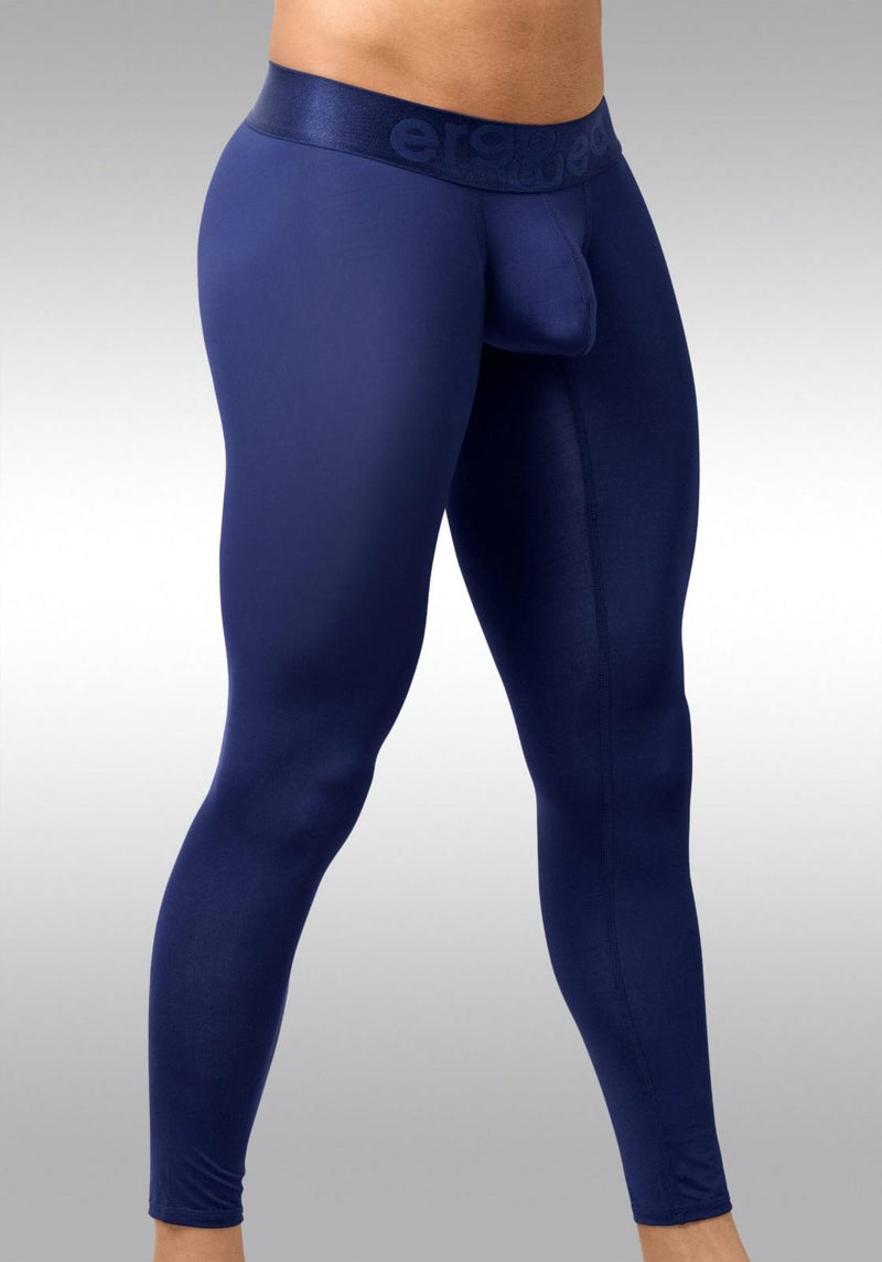 ErgoWear MAX BOLD Leggings 3 - D Nose Shaped Pouch Long Johns in Dark Blue 1782 813