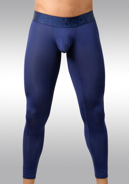 ErgoWear MAX BOLD Leggings 3 - D Nose Shaped Pouch Long Johns in Dark Blue 1782 811