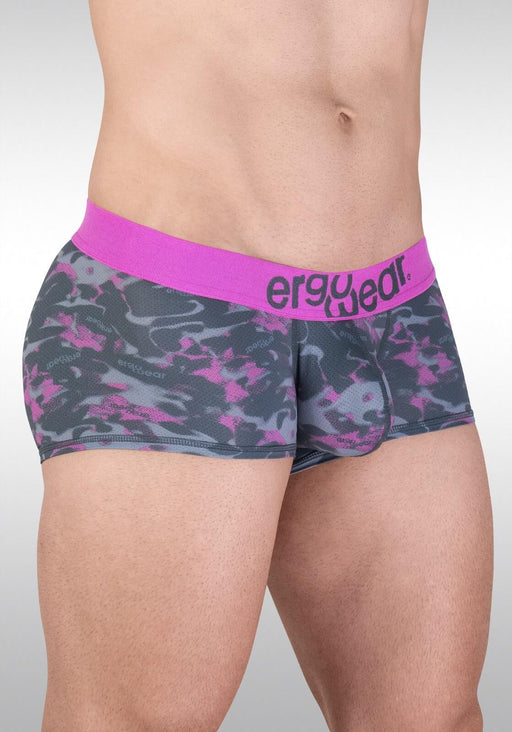 ErgoWear MAX SE Camo Boxer Trunk 3D Pouch Micro Mesh Stretch Pink 1716 1271