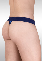 ErgoWear MAX SE Camo G - String 3D Pouch Micro Mesh Stretch Thong Blue 1718 1293