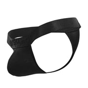 ErgoWear MAX XX G - String Elastic Stretchy Waistband Black Low - Rise Thong 16175