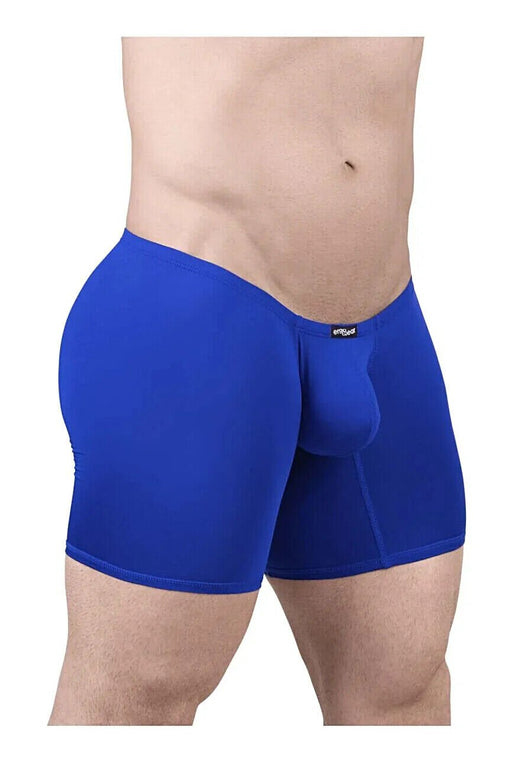ErgoWear MidCut X4D Long Boxer Briefs 3D Seamed Pouch in Royal Blue 17102