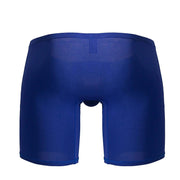 ErgoWear MidCut X4D Long Boxer Briefs 3D Seamed Pouch in Royal Blue 17107