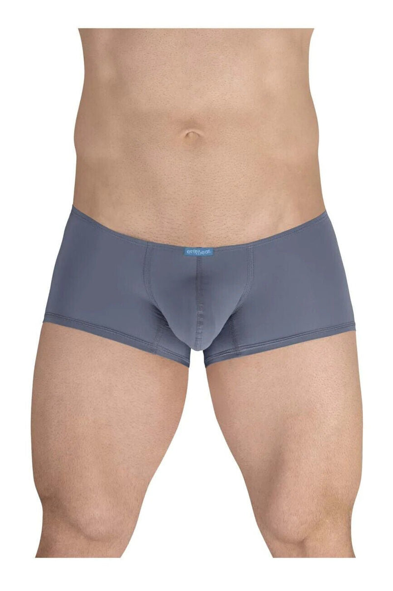 ErgoWear Mini - Boxer X4D Vertical Seamed Pouch Trunks Smoke Blue 1597 934