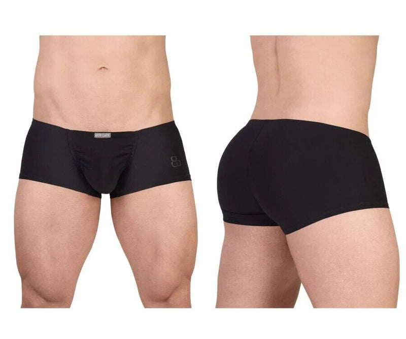 ErgoWear Mini Cotton Boxer Trunks Feel GR8 Classic Black 1728 1229
