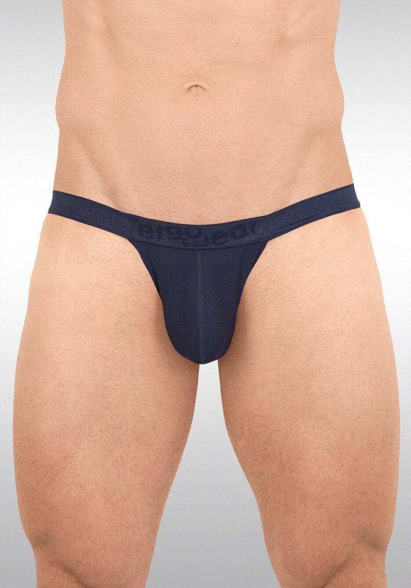 ErgoWear SLK Bikini Briefs Flat Seams 3 - Dimensional Pouch Navy Blue 1653 231