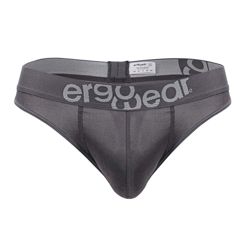 ErgoWear Thong HIP Stretchy Quick - Dry Soft Microfibre Thongs Shark Gray 14936