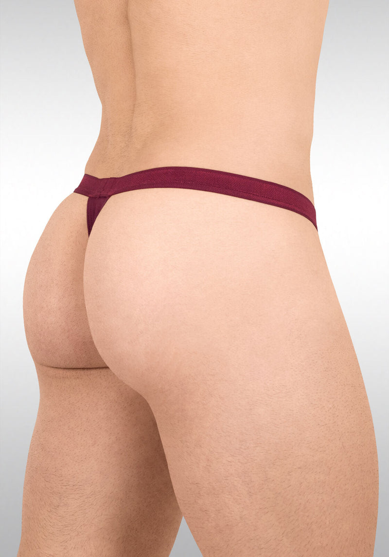 ErgoWear Thong SLK Hyper - Soft 3Dimensional Pouch Burgundy Red 1656 62