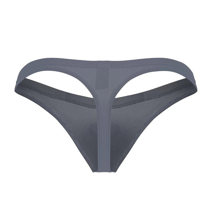 ErgoWear Thong X4D Quick Dry and Resilient Soft Thongs in Gray 1703 - SexyMenUnderwear.com