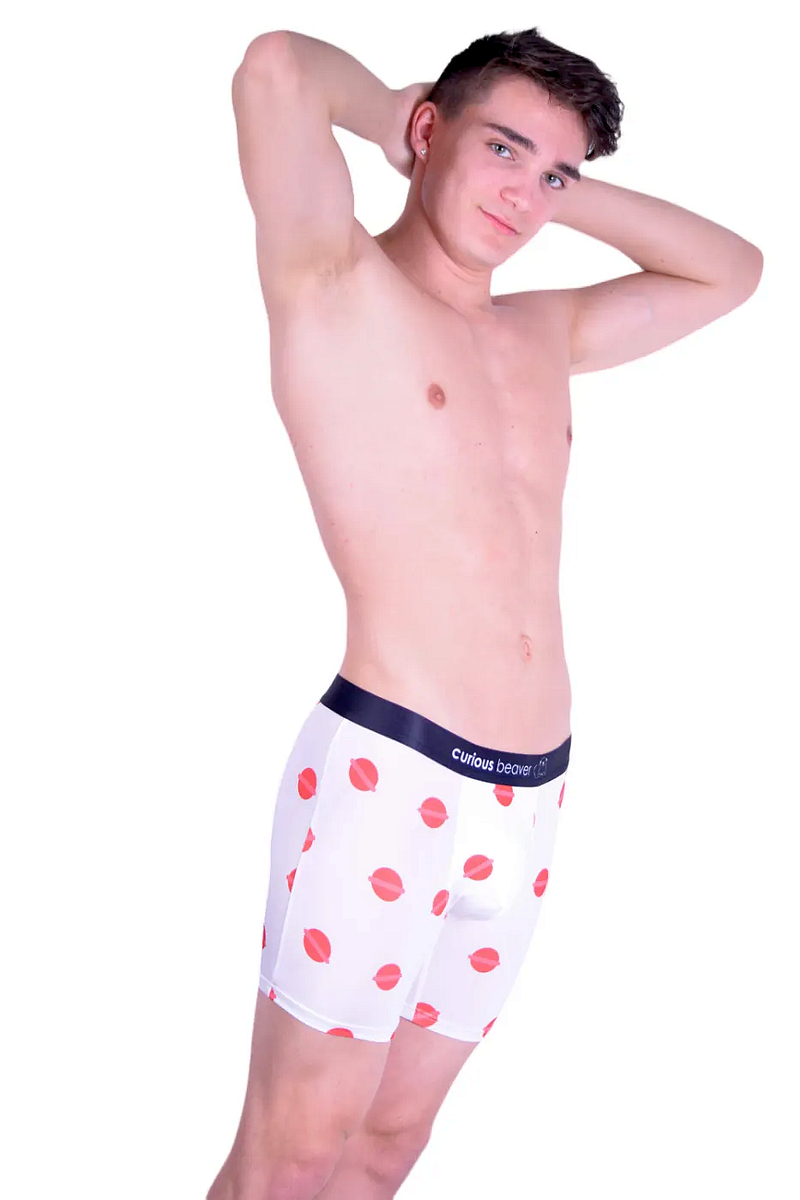 Boxer JJ MALIBU Lolypop Curious Beaver Sous-vêtements super doux 3