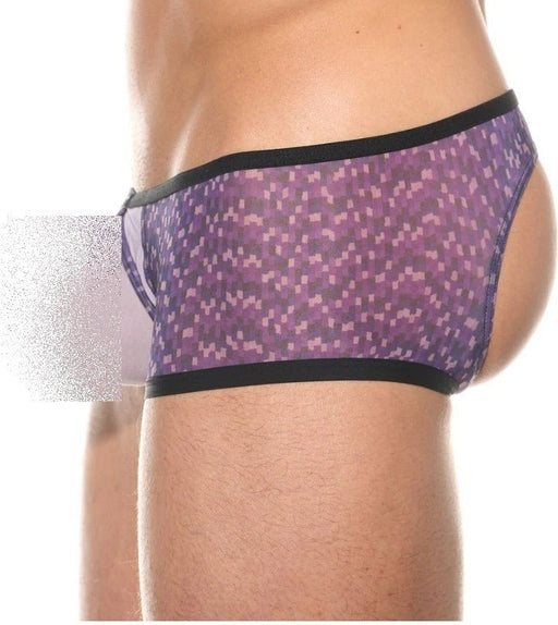 GREGG HOMME Bottomless Boxer Trunks Bare Collection in Lilac 201205 G412