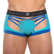 Gregg Homme Boxer SLINGSHOT Sheer Boxer Briefs in Aqua 200205 G585