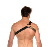 GREGG HOMME Jag Harness With Large Matt Rings in Gold 200860 G582