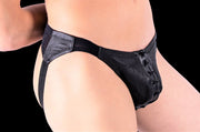 Gregg Homme Jock PLAYER Leather Jockstrap Black 143134 27