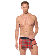 Gregg Homme Kilt Boxer Brief Combo KINKILT With Soft Mesh Red 210505 GT34