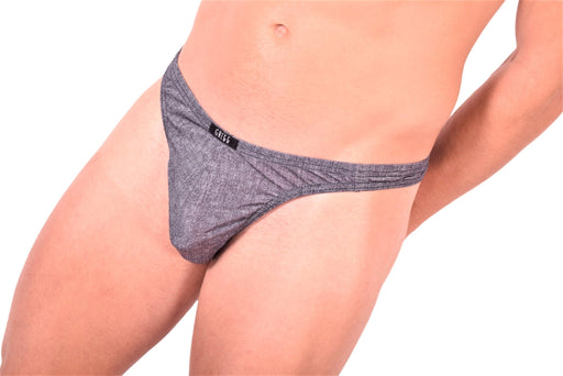 Gregg Homme So Cool 3G7 Thong Grey 7 - SexyMenUnderwear.com